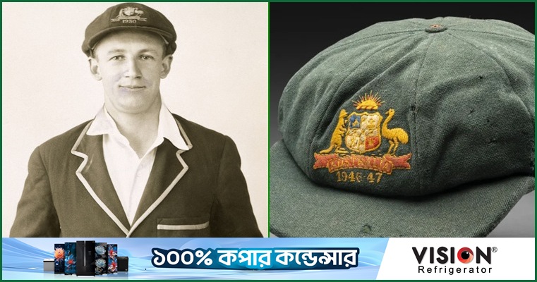ব্র্যাডম্যানের আরেকটি ব্যাগি গ্রিন বিক্রি হলো মোটা অঙ্কে